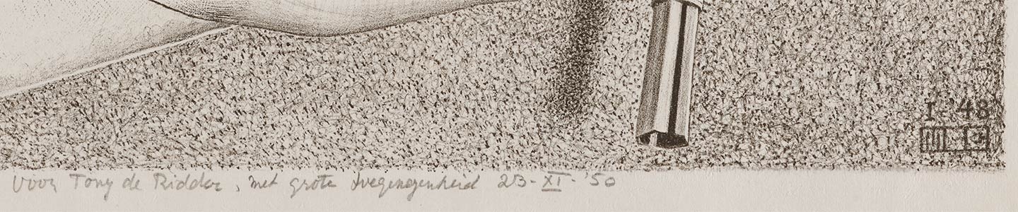 M.C. Escher and Tony de Ridder