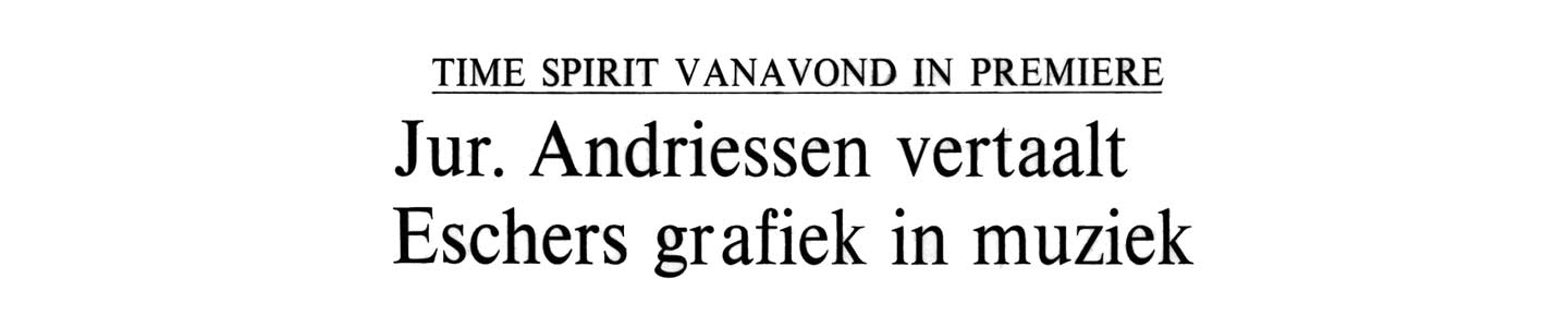 De tijdgeest van Jurriaan Andriessen