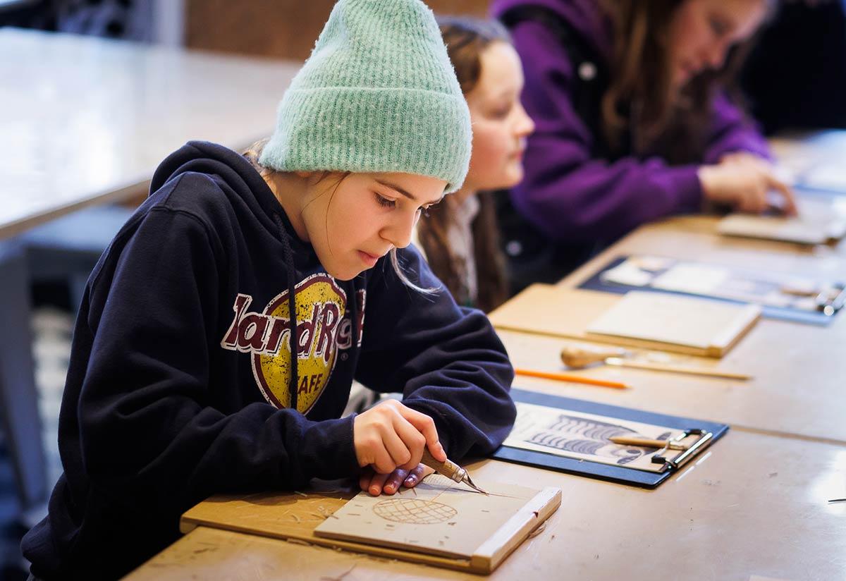 Create your own linocut