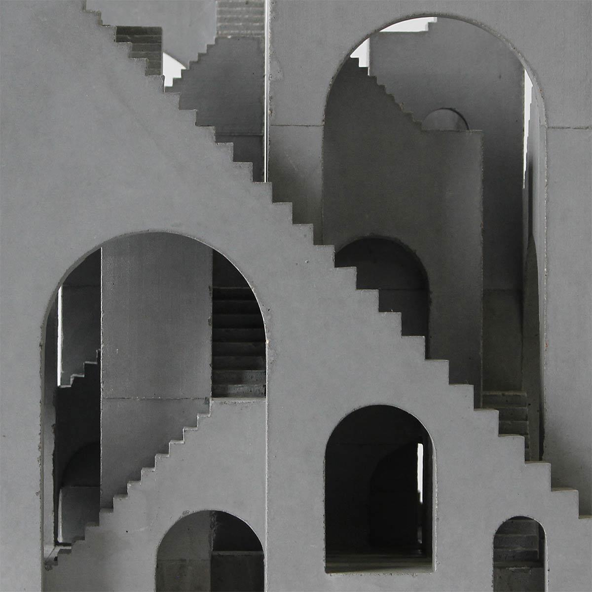 David Umemoto, Déambulatoire no. 4, 2020, beton