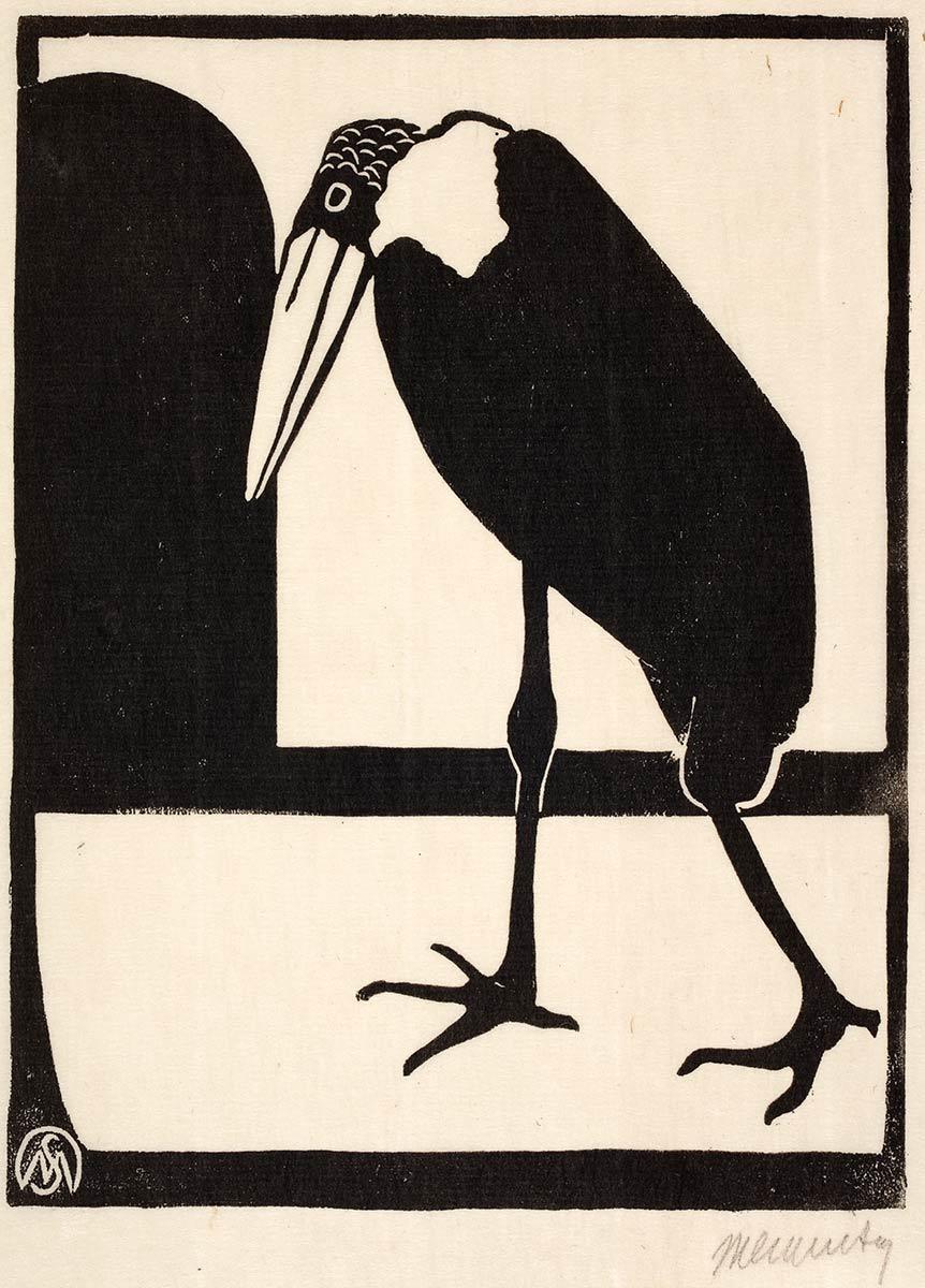 Samuel Jessurun de Mesquita, Marabu, um 1909. Sammlung Kunstmuseum Den Haag