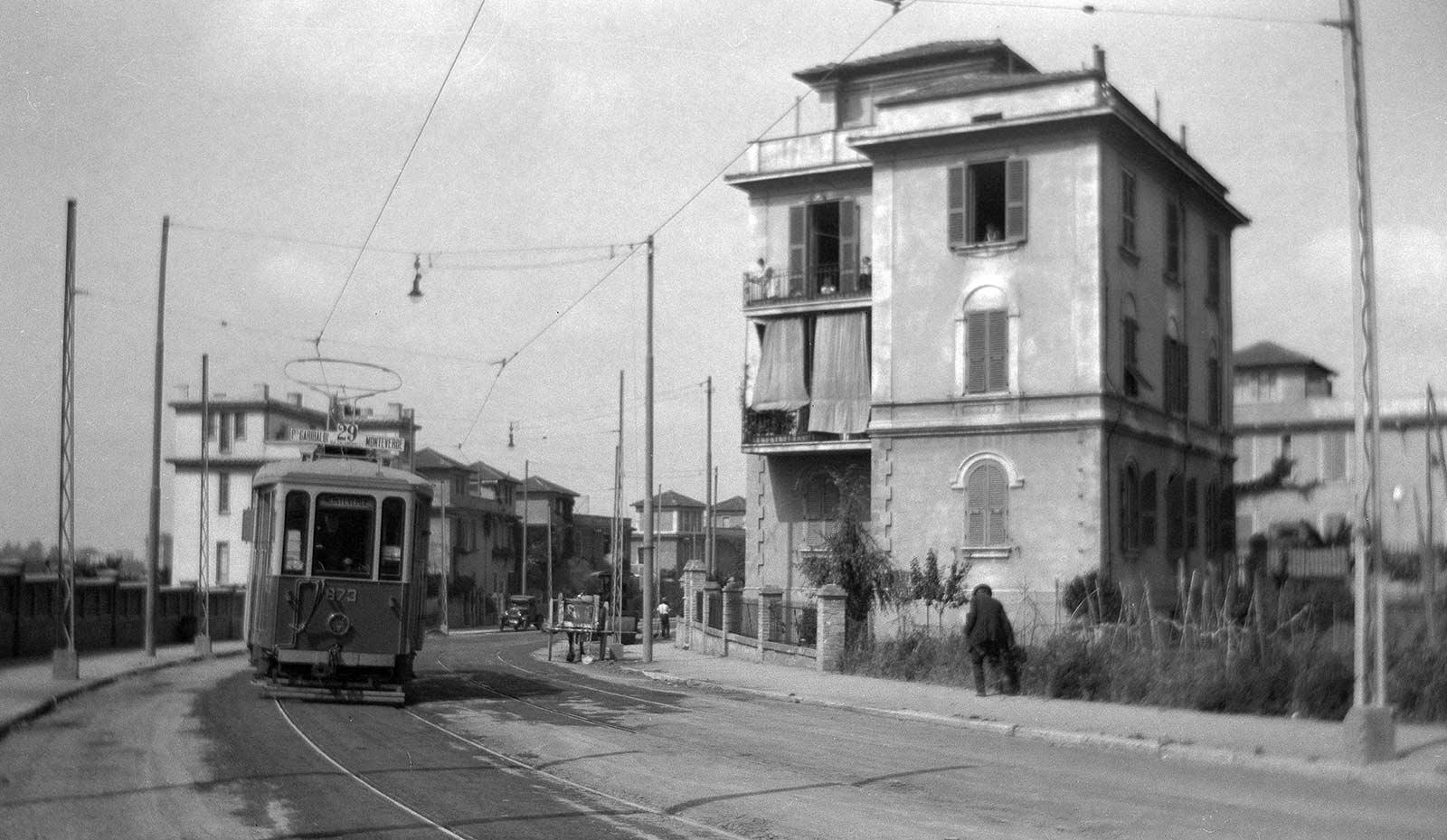Via Alessandro Poerio 122, end of May 1931