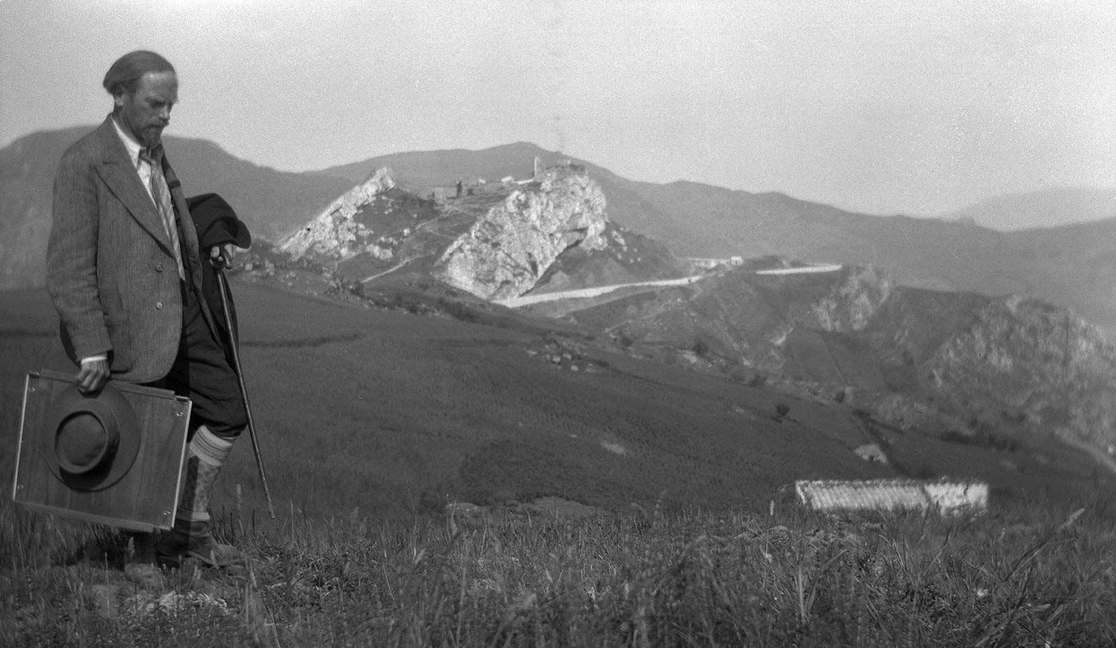 Giuseppe Haas-Triverio at Sclafani, 15 May1932