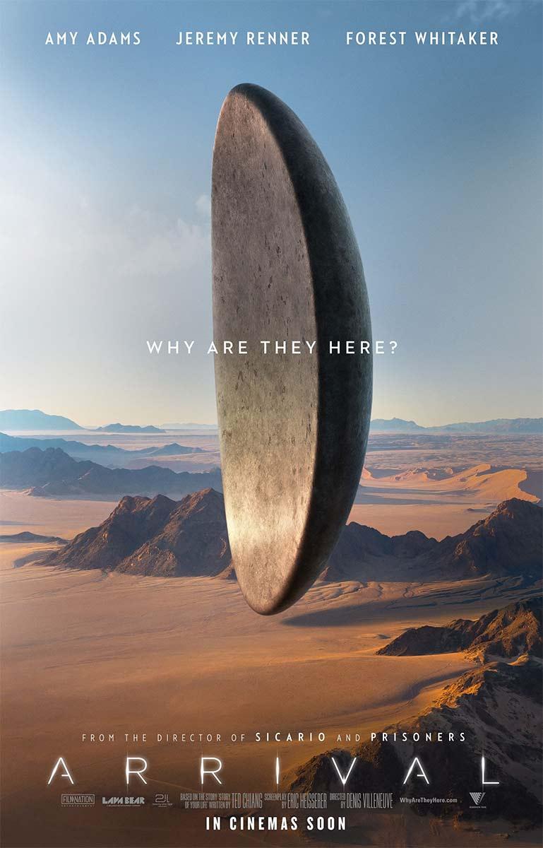 Poster for Arrival, Denis Villeneuve, 2016