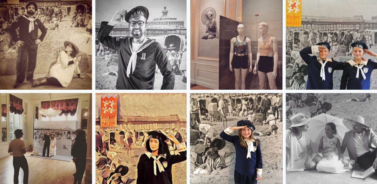 Een compilatie van een aantal Zee-selfies