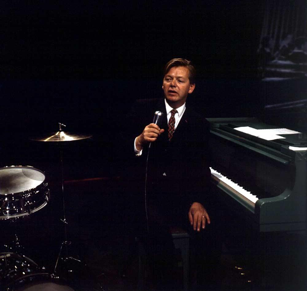 Jurriaan Andriessen in 1967, foto: Kippa