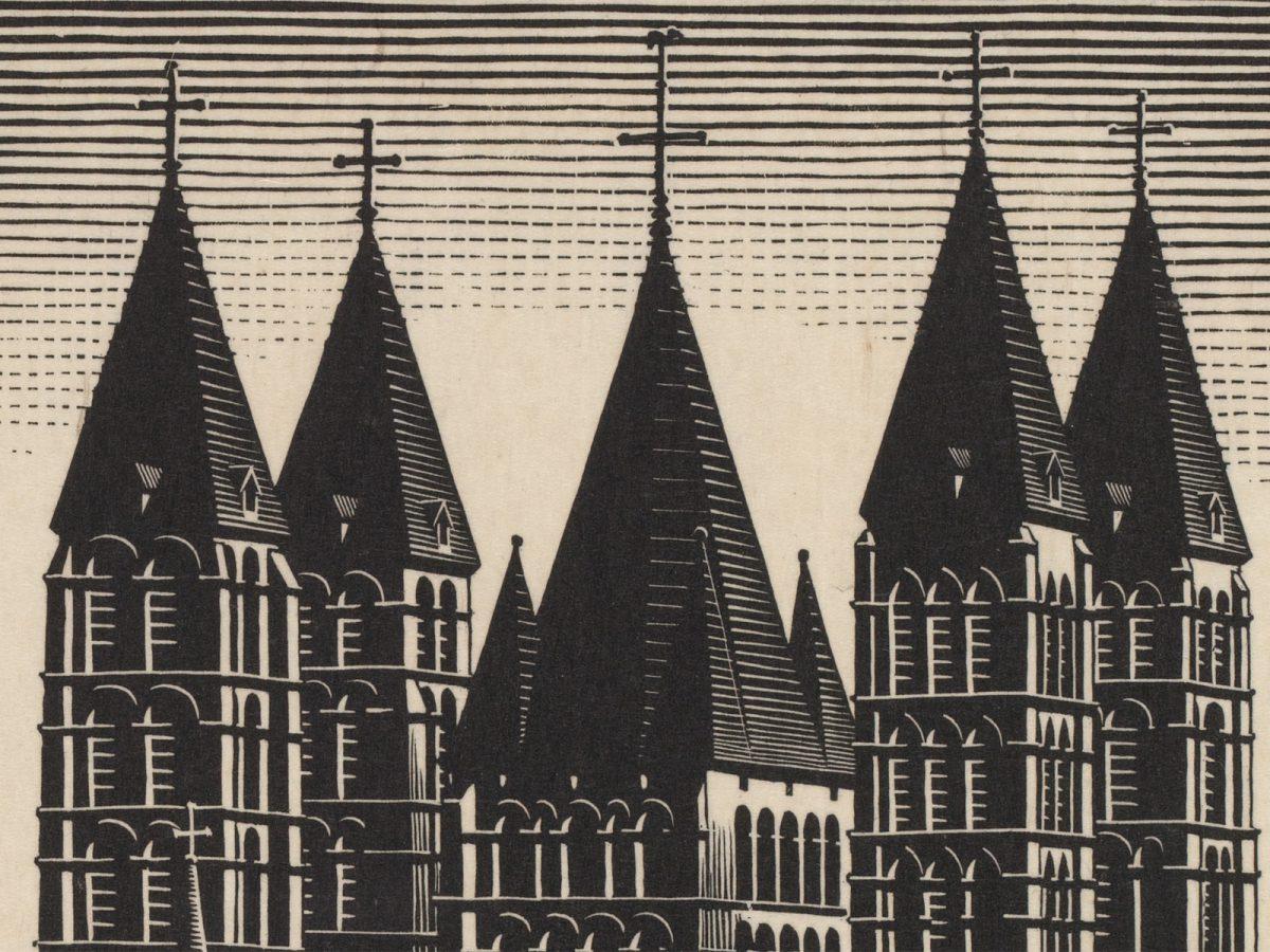 Kathedraal van Doornik (detail)
