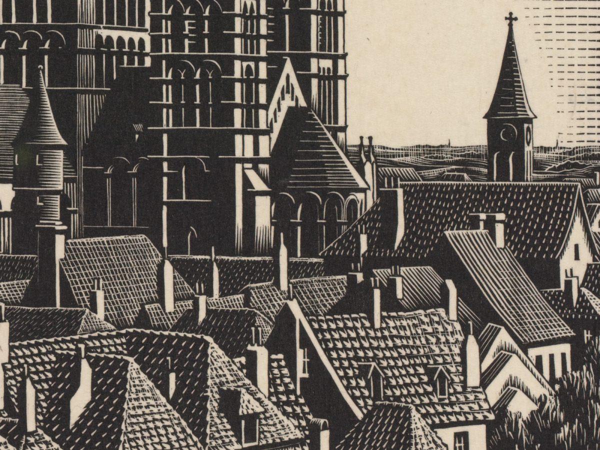Kathedraal van Doornik (detail)