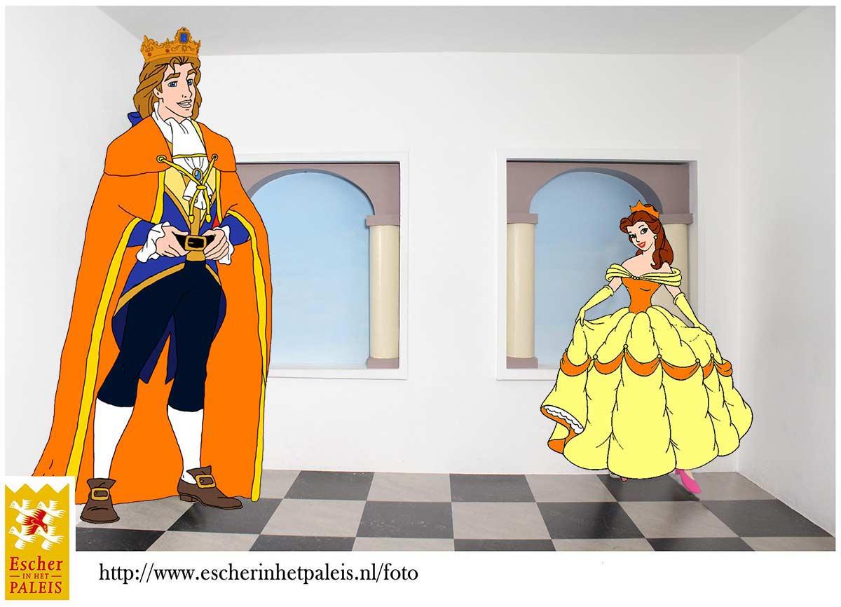 Gratis foto in de Escherkamer voor alle prinsen en prinsessen!
