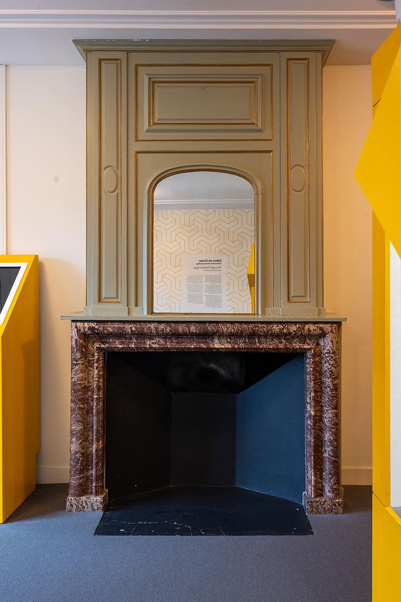 <p>A chimneypiece dating from around 1700, made of German limestone from the Aumenau quarry in the Lahn region. Photo: Cultural Heritage Agency of the Netherlands, Michel Mees 2026</p>
