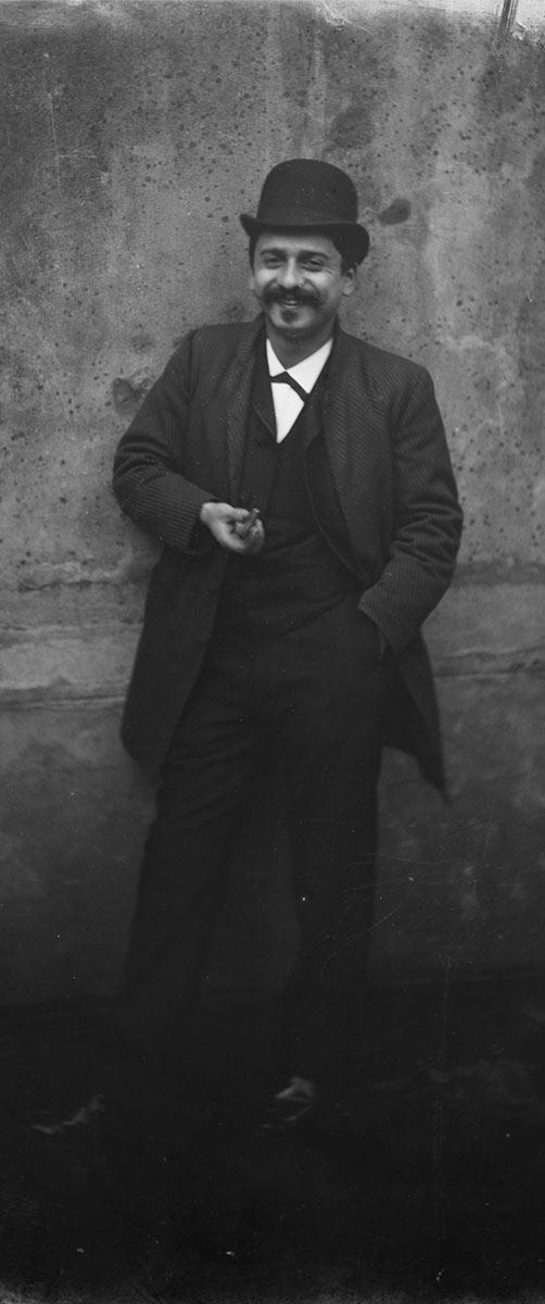 Portretfoto van Samuel Jessurun de Mesquita, ca. 1890, Collectie Stadsarchief Amsterdam