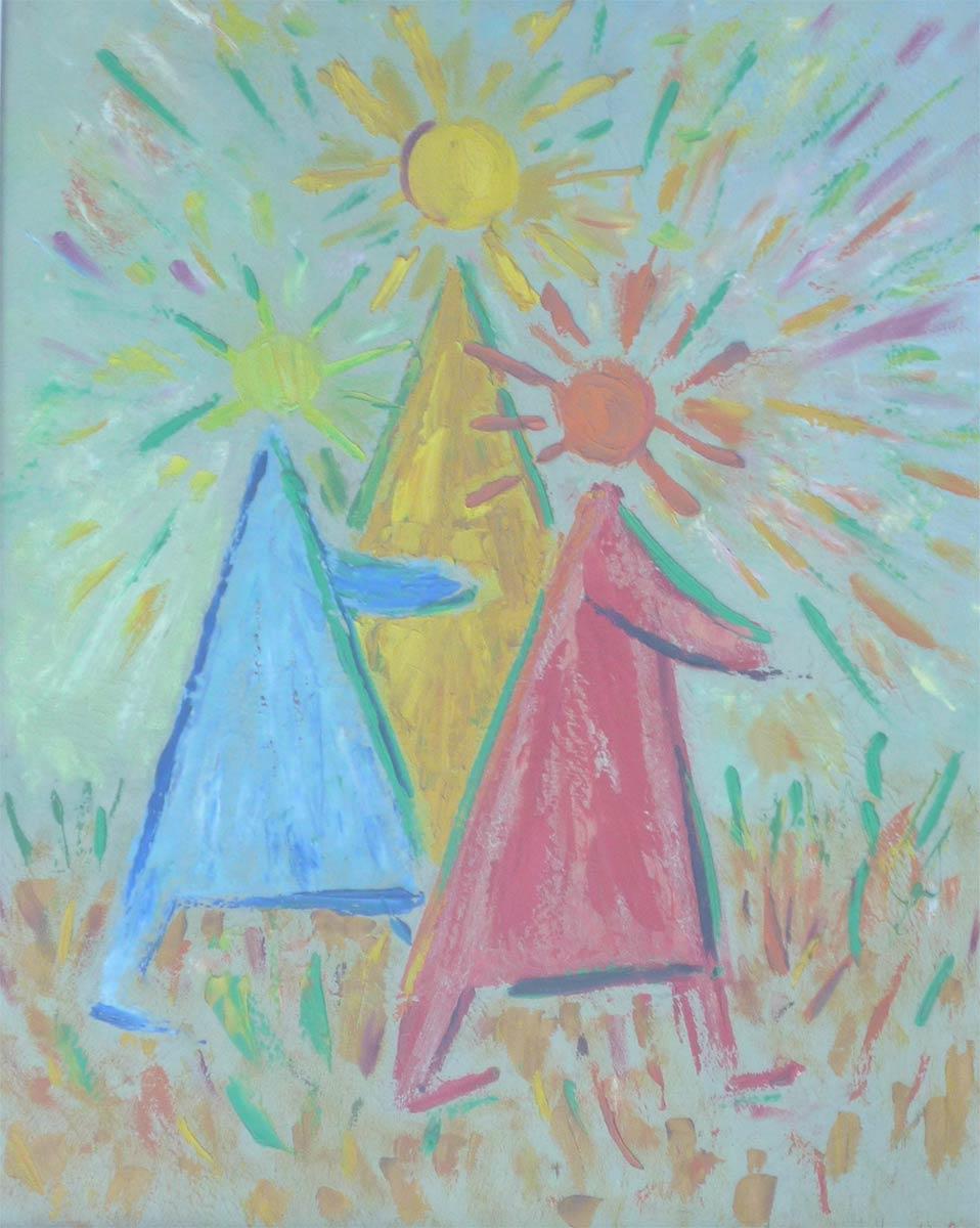 John Paschoud, Rouge, Blue, Jaune