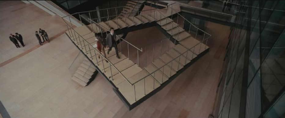 De Penrose trap zoals die te zien is in de film Inception, geregisseerd door Christopher Nolan in 2010