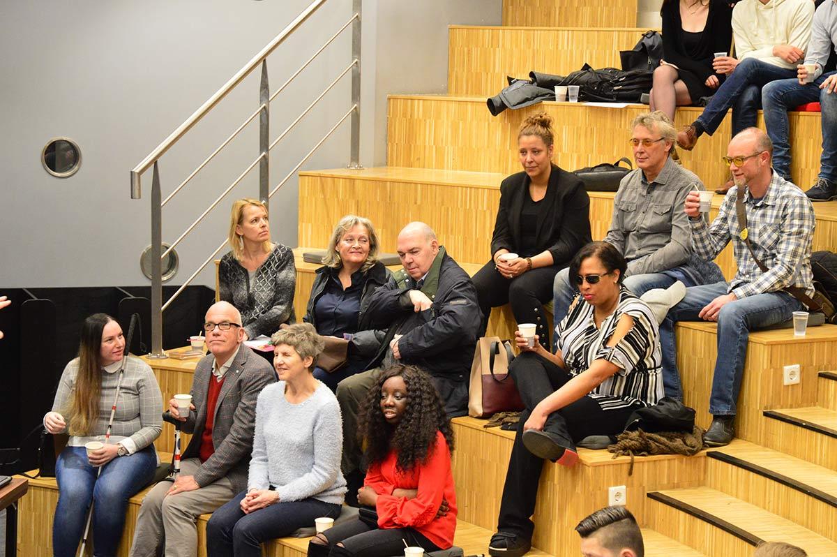 Tussenpresentatie blinden en slechtzienden project fase 2. Haagse Hogeschool, 2 april 2019