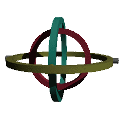 <p>Cardanische ophanging</p>