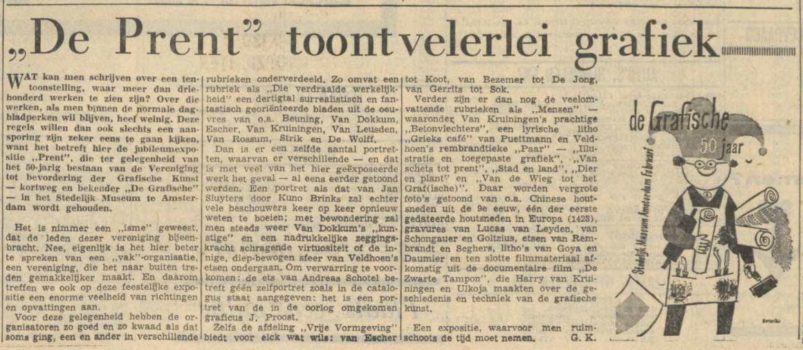 Trouw, 15 februari 1962