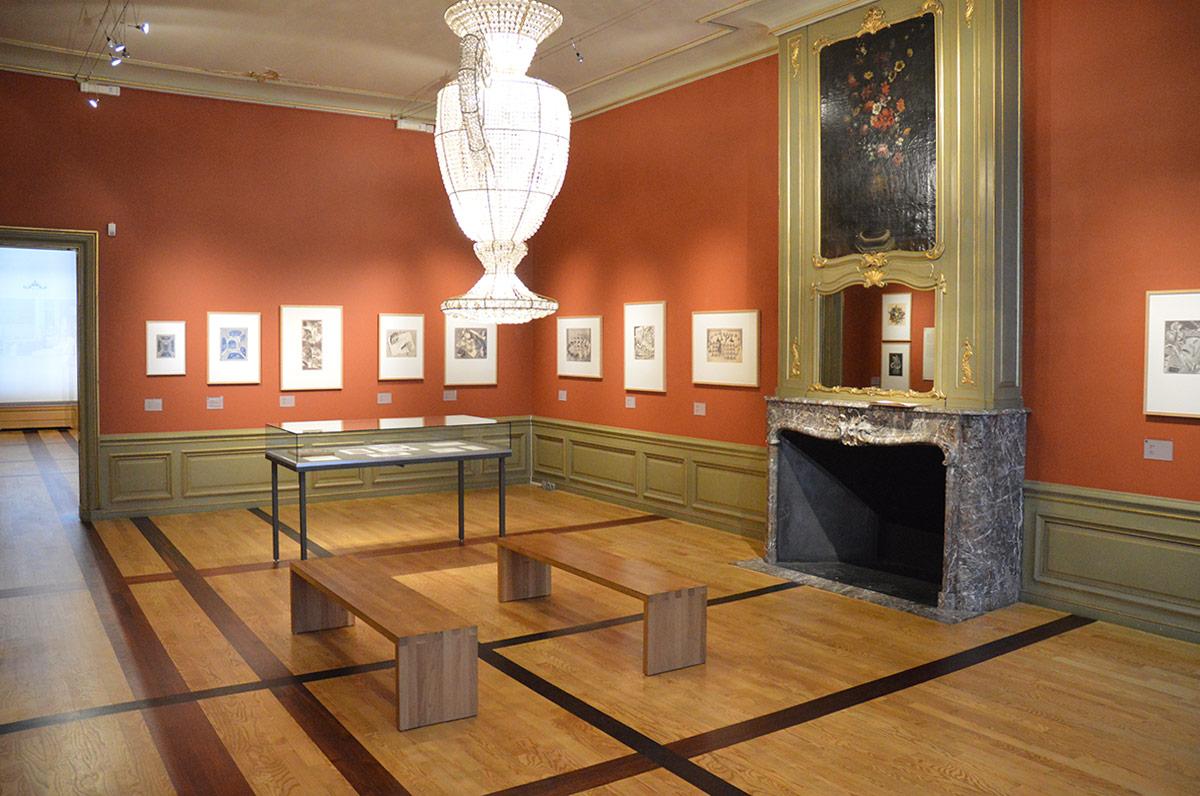 De voormalige Zitkamer voorafgaand aan de restauratie