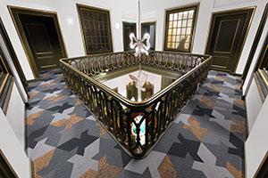 Een vlakvulling als vloer