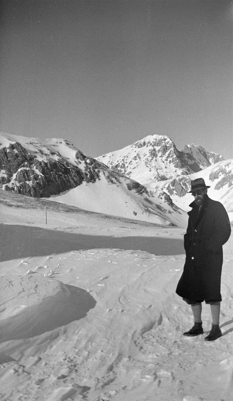 Italian snow, 1935