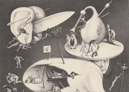 Hel (naar Hieronymus Bosch)