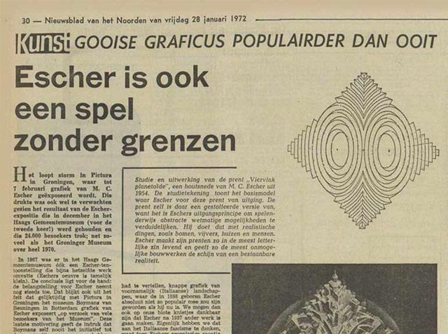 Escher versus de kunstkritiek