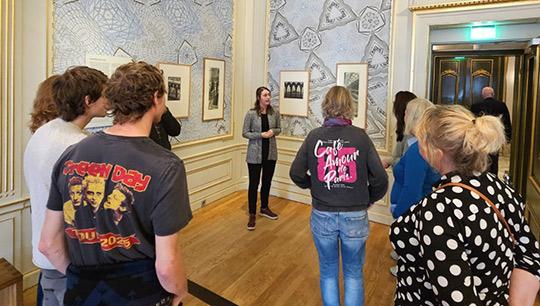 Rondleiding door de tentoonstelling