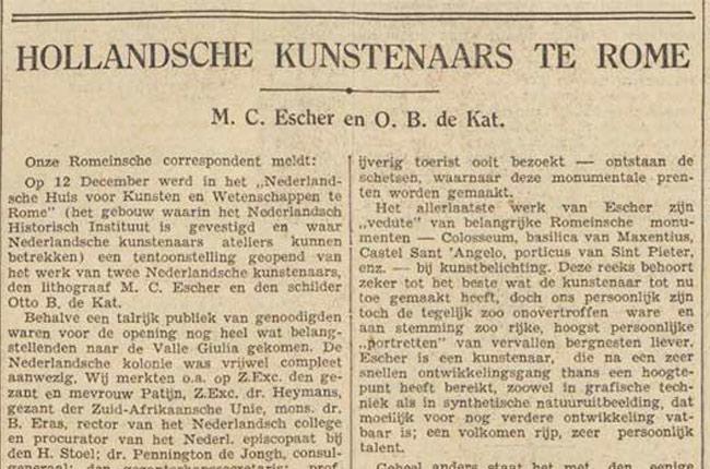 Tentoonstelling in het Nederlands Historisch Instituut