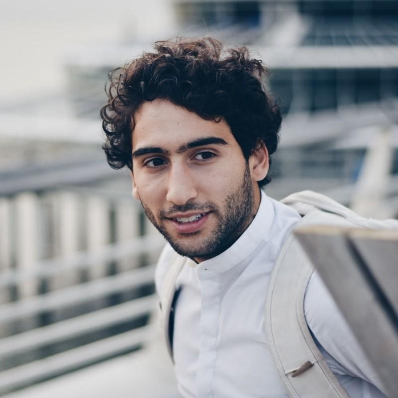 <p>Ruşen Koç, oprichter van The Creative Muslim Club</p>